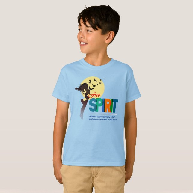 Free Spirit | Kids T-Shirt (Front Full)