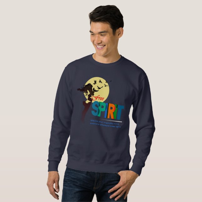 Free Spirit | Men Sweatshirt (Front Full)