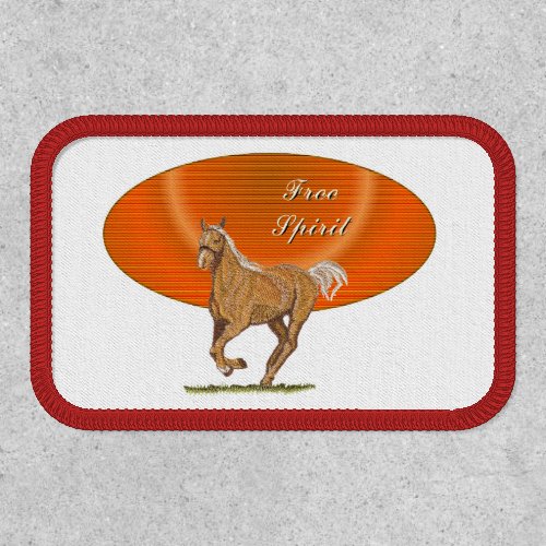 Free Spirit Palomino Horse Patch