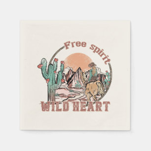 Free Spirit, Wild Heart Napkins
