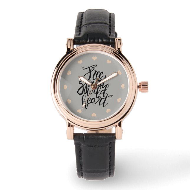 Free Spirit Wild Hearts Watch (Front)
