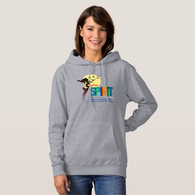 Free Spirit | Women Hoodie (Front Full)