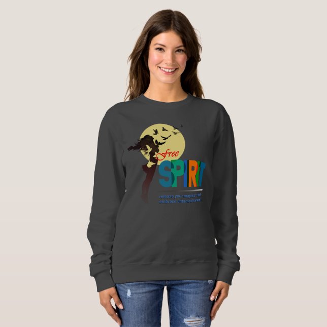 Free Spirit | Women Sweatshirt (Front Full)