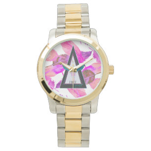 Free Spirited Flamingo Pnk Feathers eWatch Watch