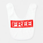 Free Stamp Baby Bib