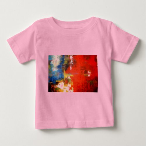 Free Style Abstract Baby T_Shirt