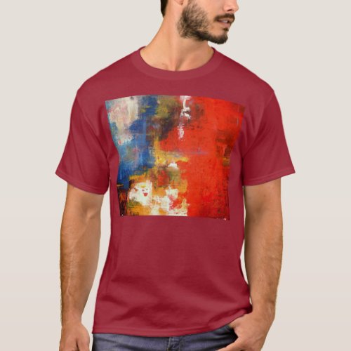 Free Style Abstract T_Shirt