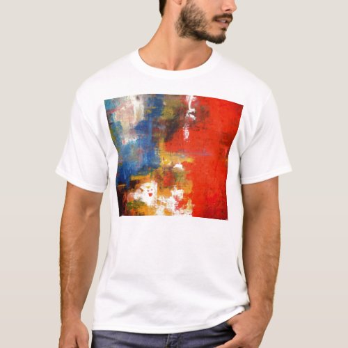 Free Style Abstract T_Shirt