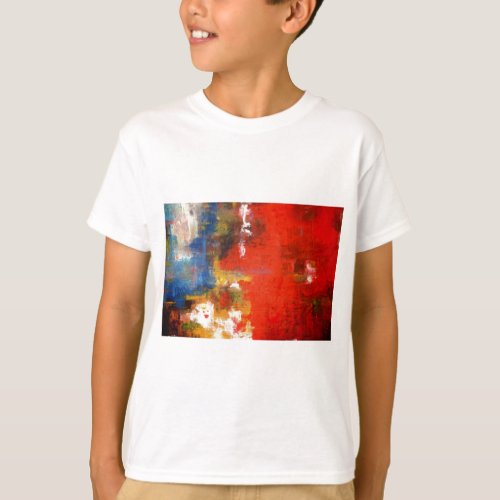 Free Style Abstract T_Shirt