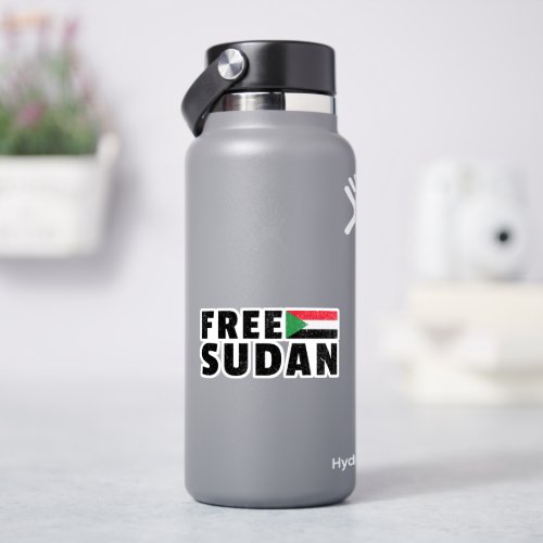 Free Sudan Sticker