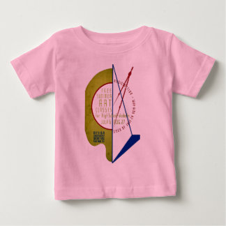 Free Summer Art Classes - WPA Poster - Baby T-Shirt