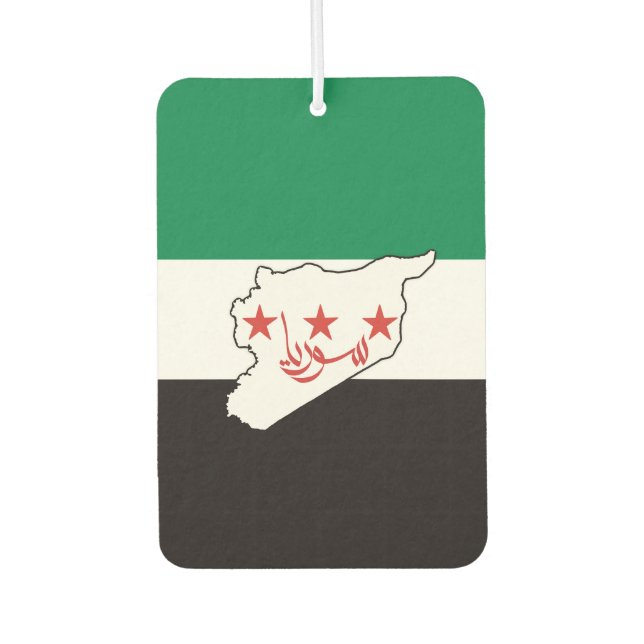 Free Syria سورية حرة Air Freshener (Front)
