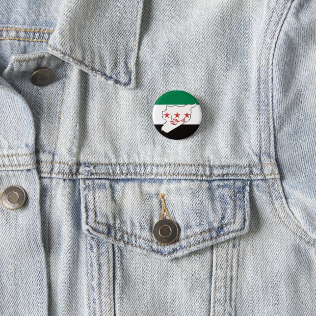 Free Syria سورية حرة Button (In Situ)