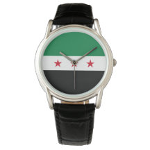 Free Syria Flag Watch