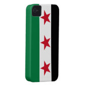 Free Syria Syrian Revolution Flag IPhone case (Back/Right)