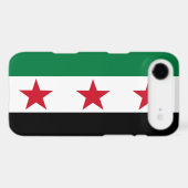 Free Syria Syrian Revolution Flag IPhone case (Back (Horizontal))