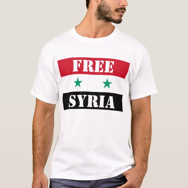 FREE SYRIA T-Shirt (Front)