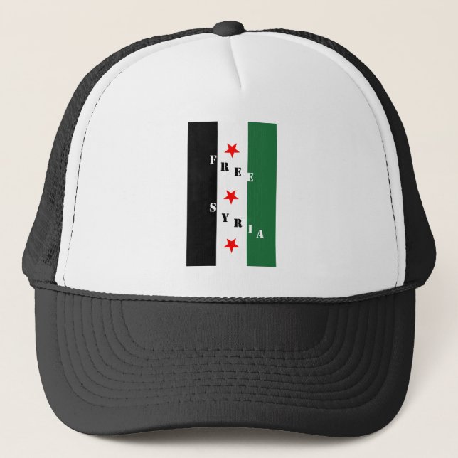 Free Syria Trucker Hat (Front)