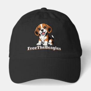 Free The Beagles Dog Lovers Hat