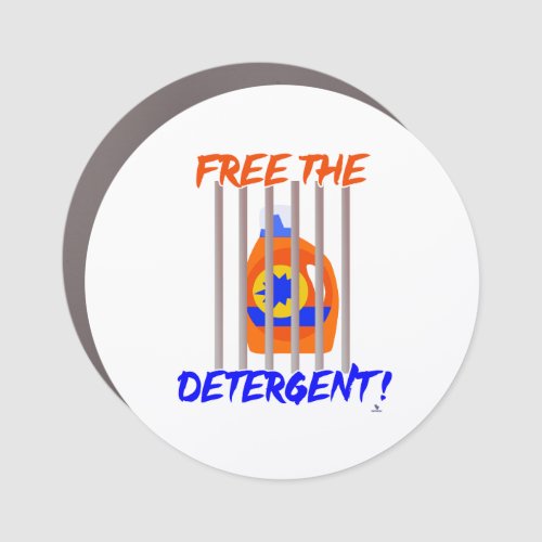  Free The Detergent Current Laundry Situation Car Magnet