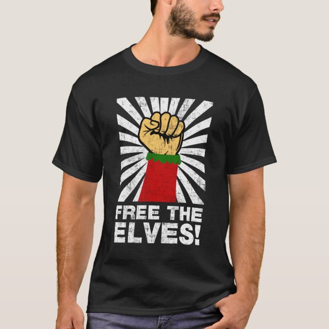 Free The Elves T-Shirt (Front)