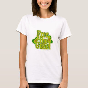 Free the Guac Guacamole Funny Slogan T-Shirt