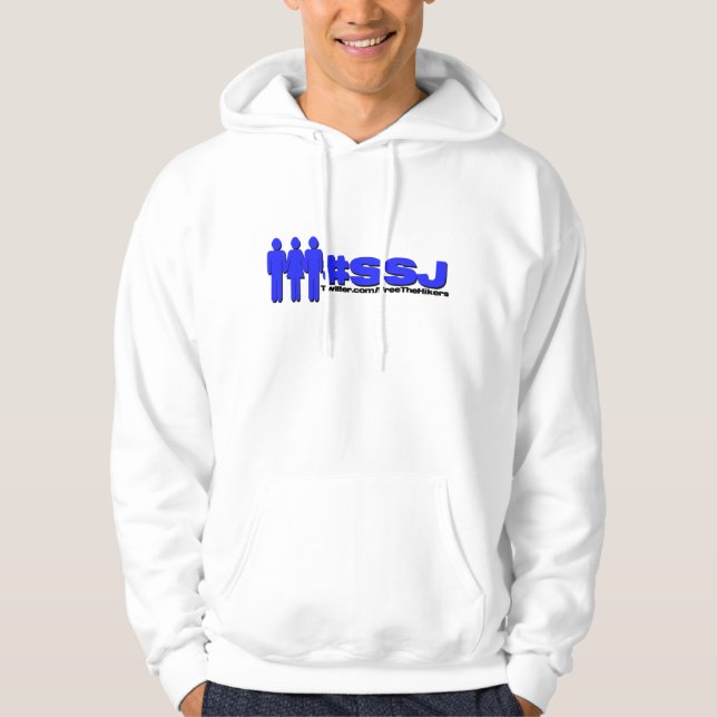 Free The Hikers Hoodie: Twitter # Hoodie (Front)