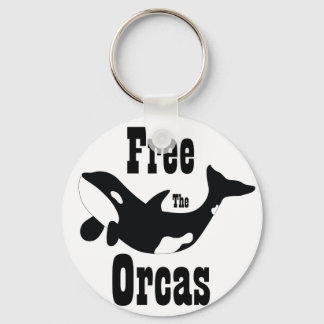Free The Orcas Keychain
