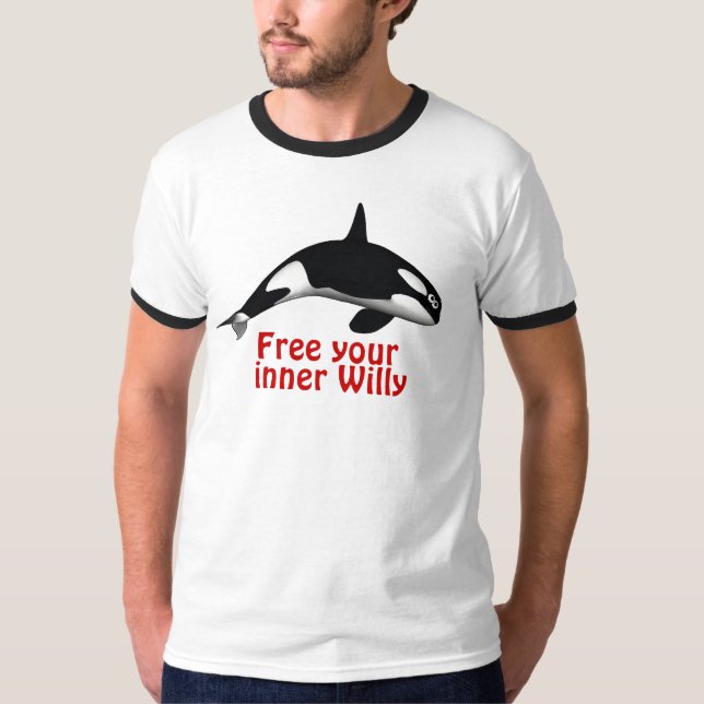 Free the Orcas T-Shirt (Front)