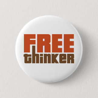 Free Thinker Button