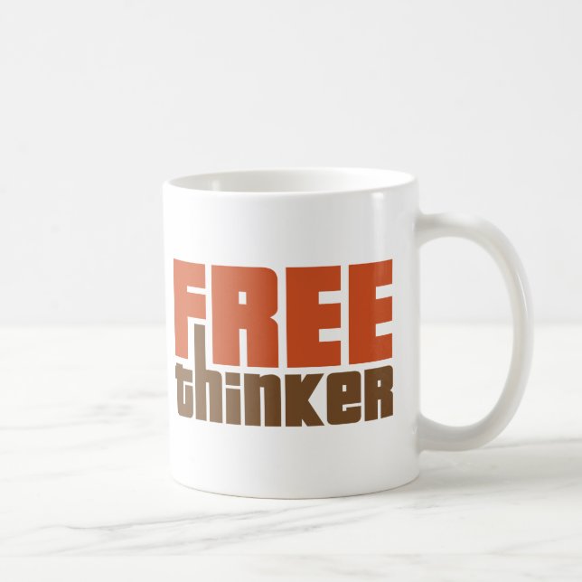 Free Thinker Coffee Mug (Right)