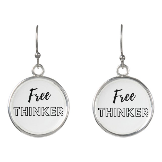 Free Thinker Earrings (Front)