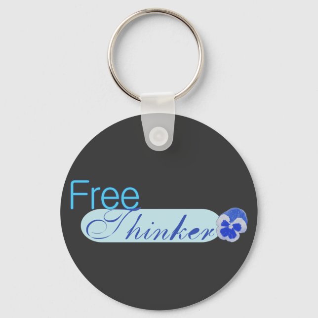 Free Thinker Keychain (Front)
