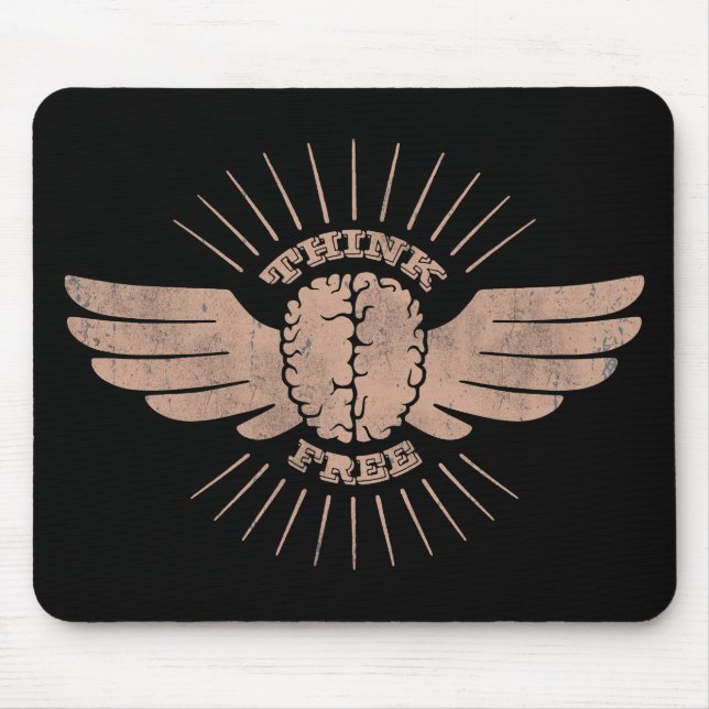 Free Thinker Mouse Pad (Front)