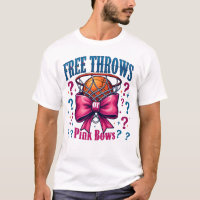 Free Throws or Pink Bows Gender Reveal
