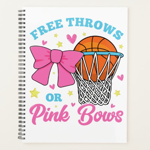 Free Throws or Pink Bows Standard Planner