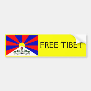 FREE TIBET Bumper Sticker