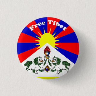 Free Tibet Button