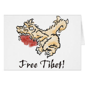 Free Tibet! Cards