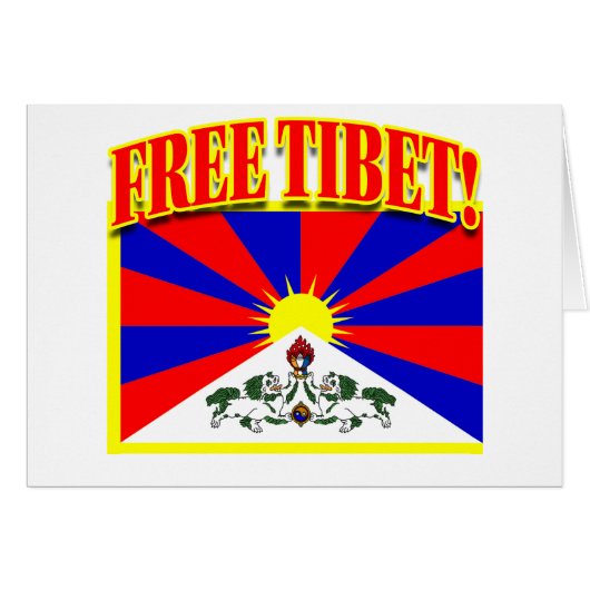 FREE TIBET CARDS (Front Horizontal)