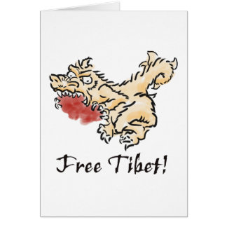 Free Tibet! Cards