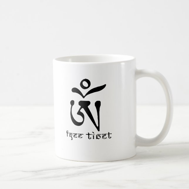 FREE TIBET COFFEE MUG (Right)