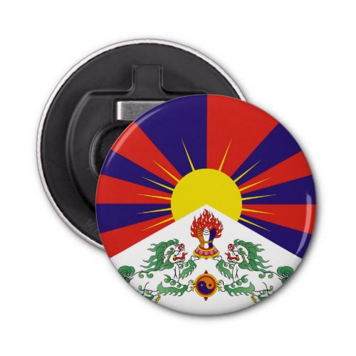 Free Tibet flag Bottle Opener