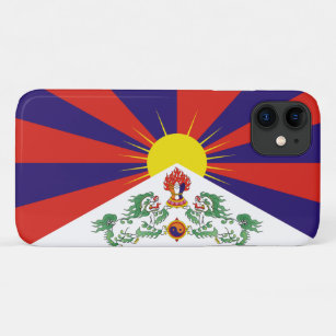 Free Tibet flag iPhone 11 Case