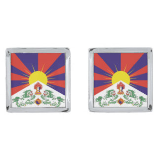 Free Tibet flag Cufflinks