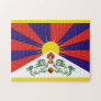 Free Tibet flag Jigsaw Puzzle