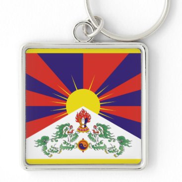 Free Tibet flag Keychain