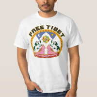 Free Tibet Flag Logo