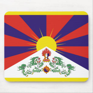 Free Tibet flag Mouse Pad