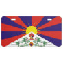 Free Tibet flag Postcard License Plate